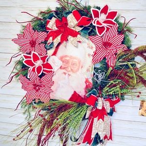 Ole Saint Nick wreath
